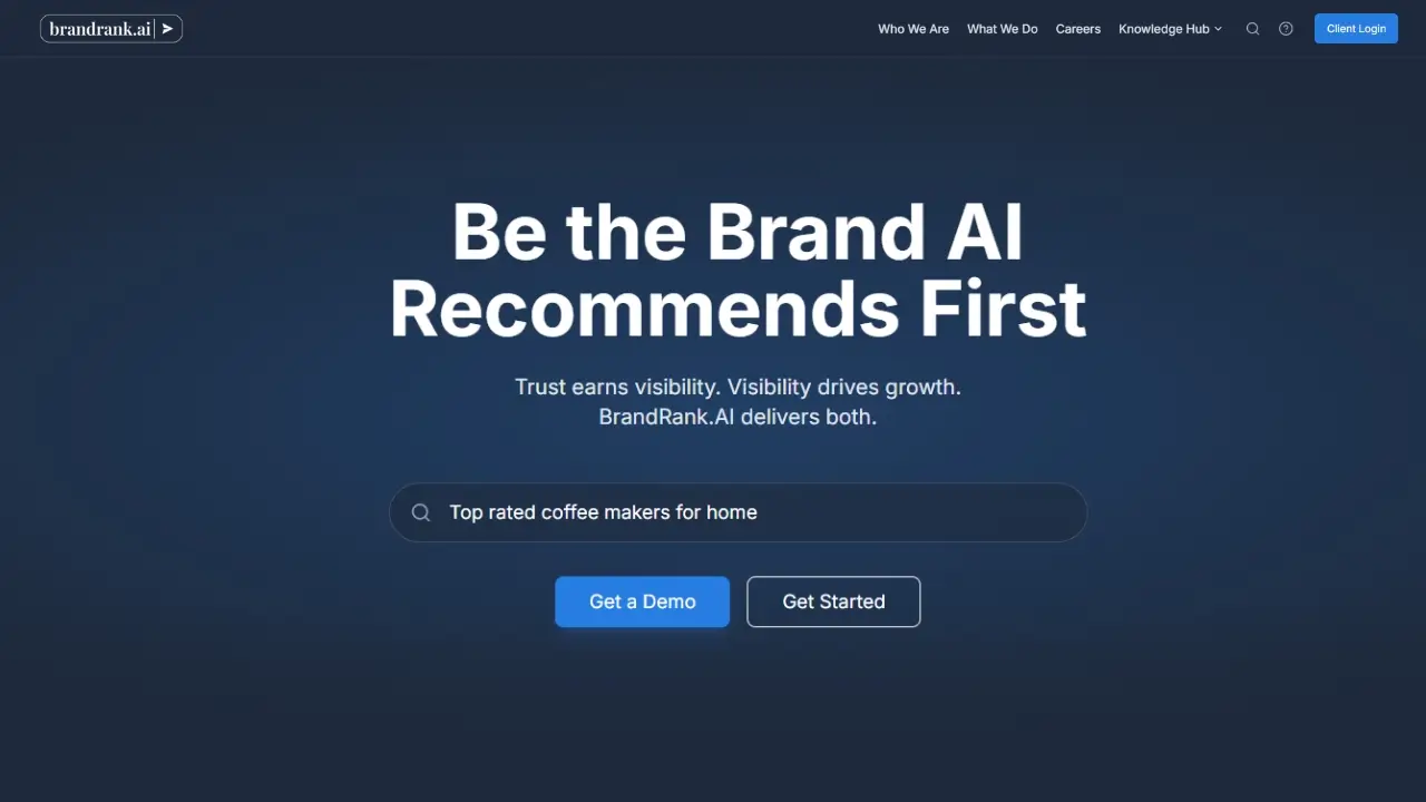 AI Monitor Home page
