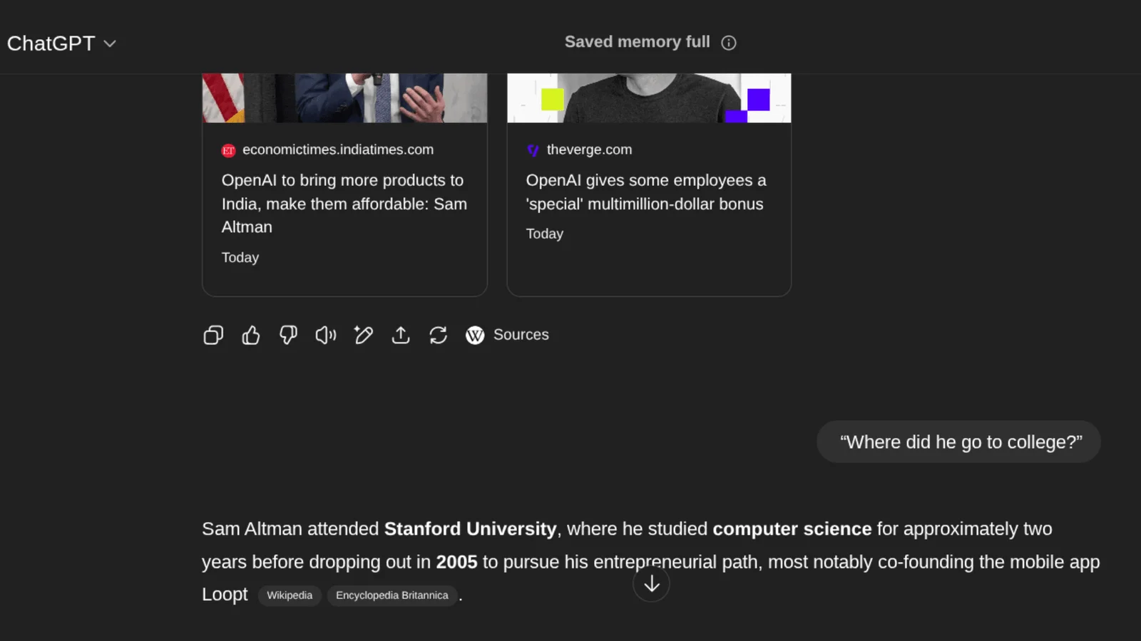 AI Monitor Home page