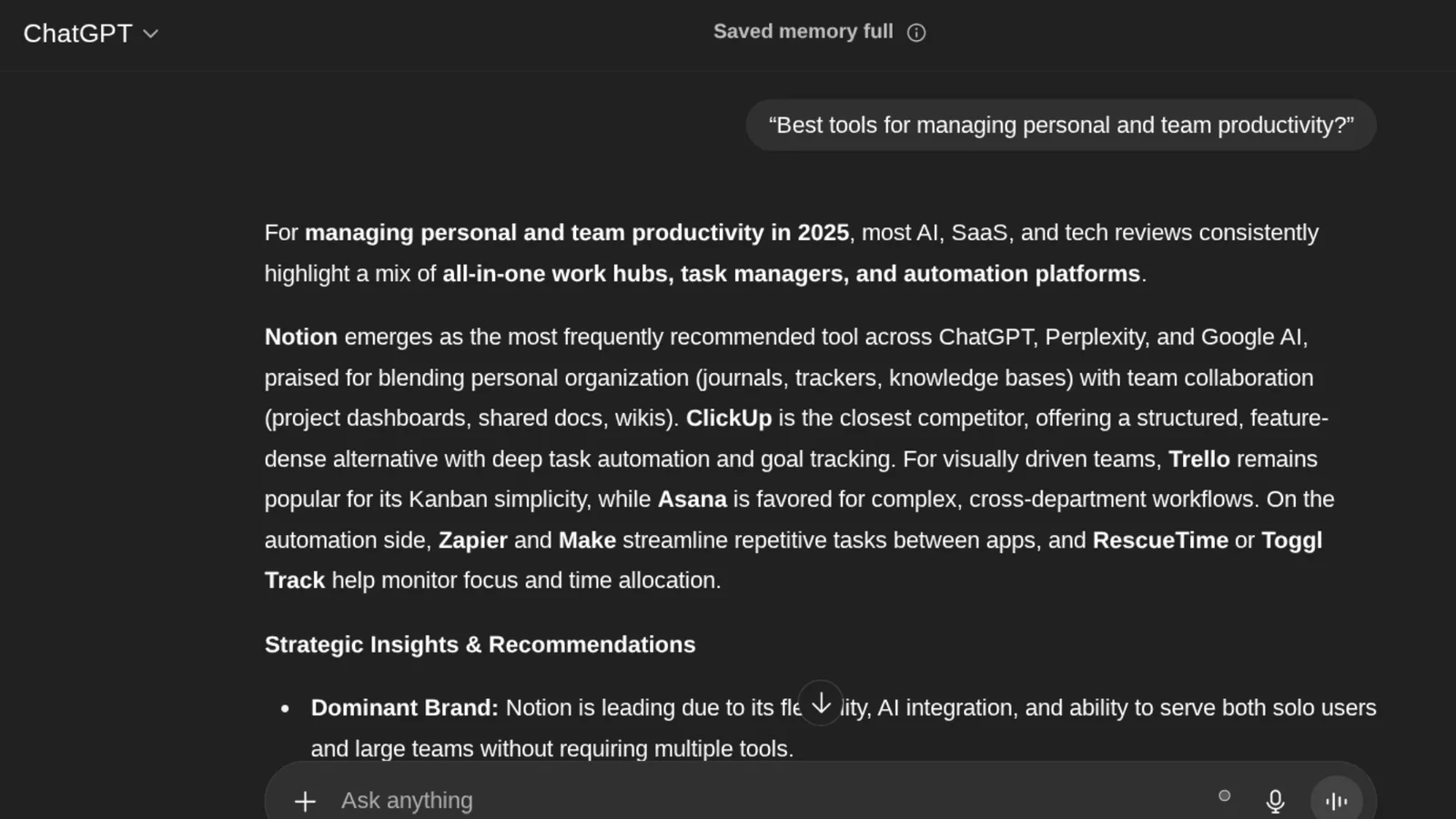 AI Monitor Home page
