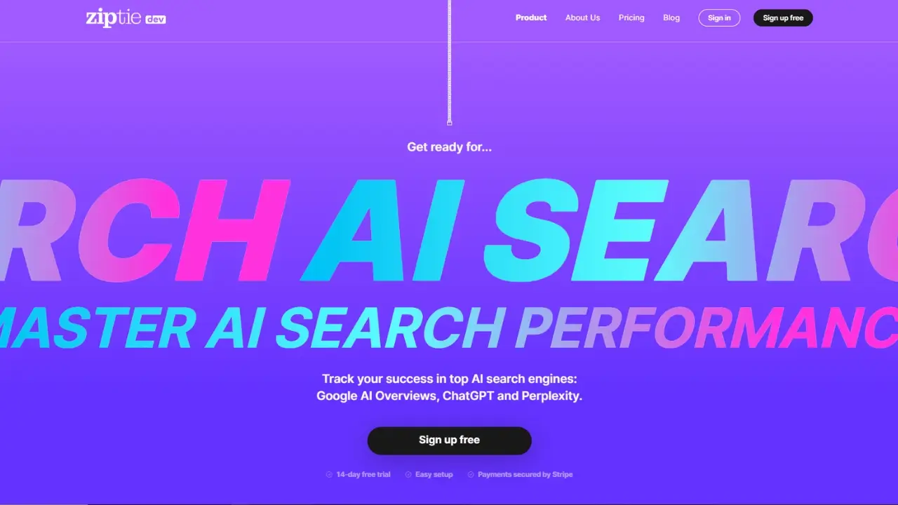 AI Monitor Home page