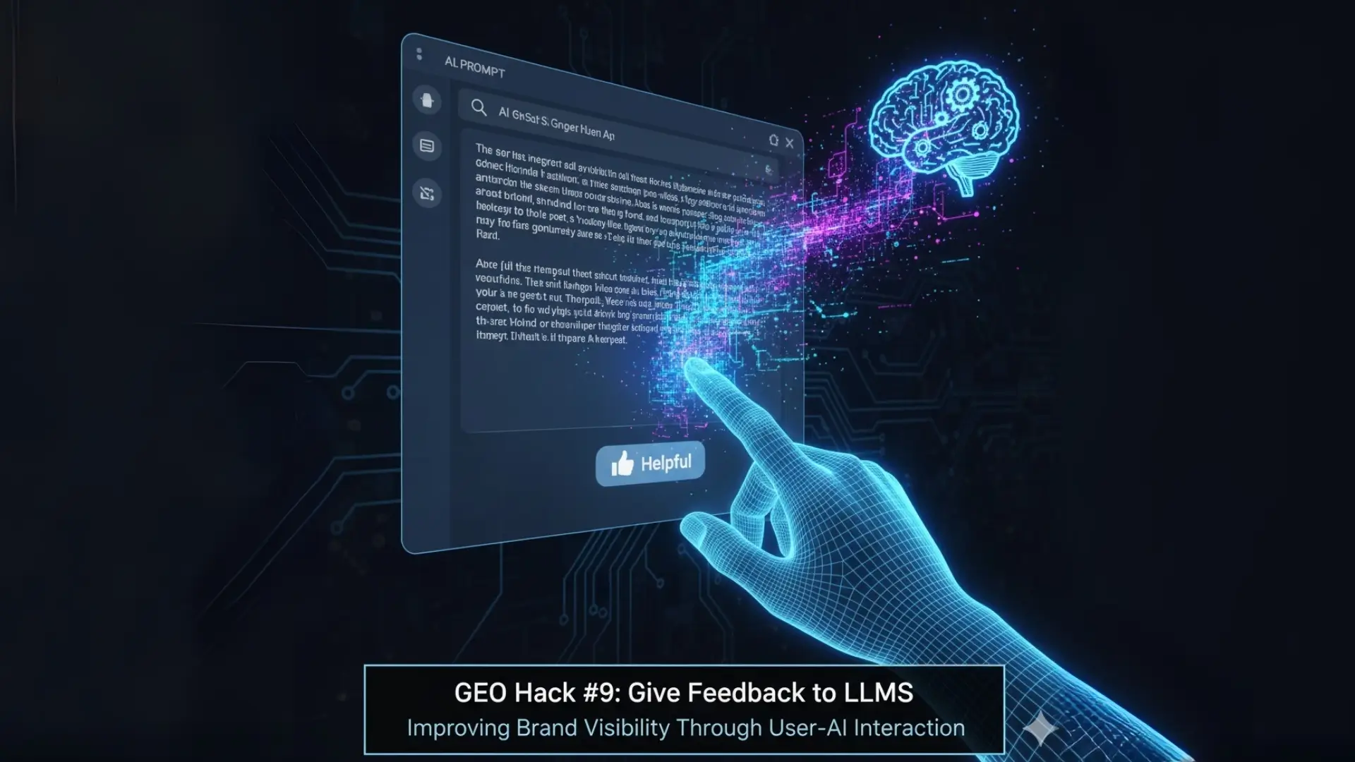 Giving feedback to LLMs to make corrections