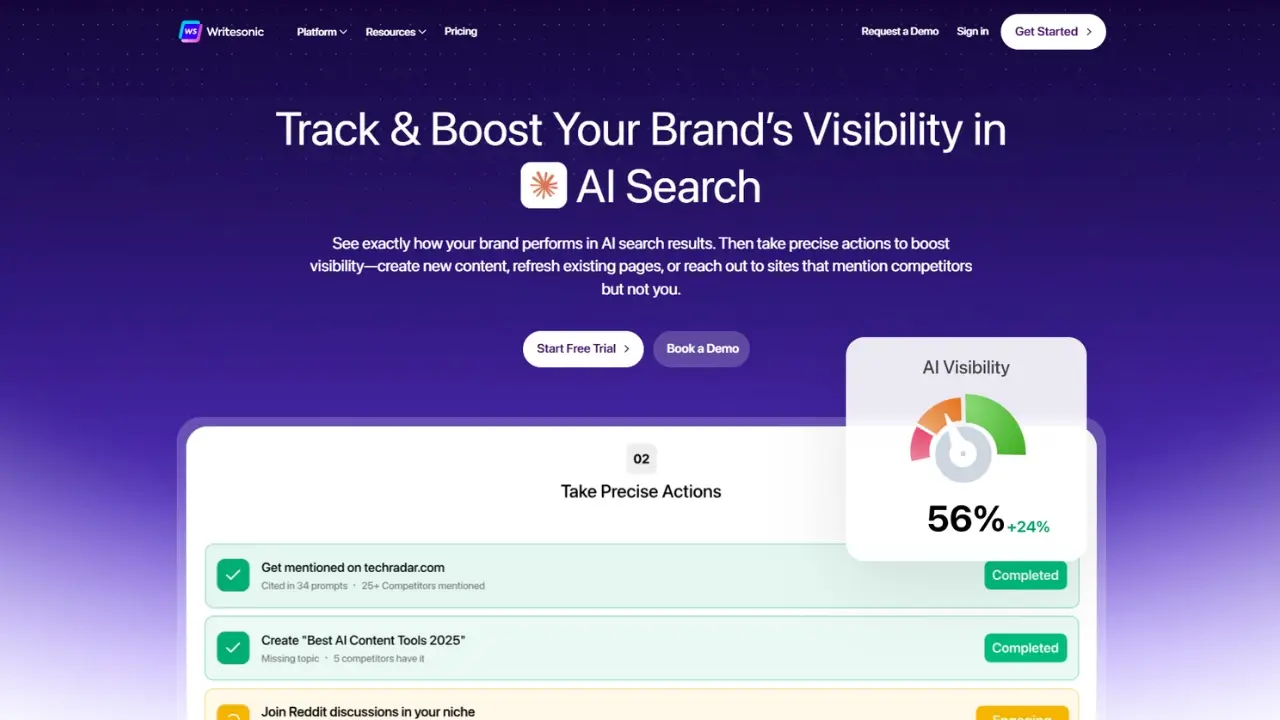 AI Monitor Home page