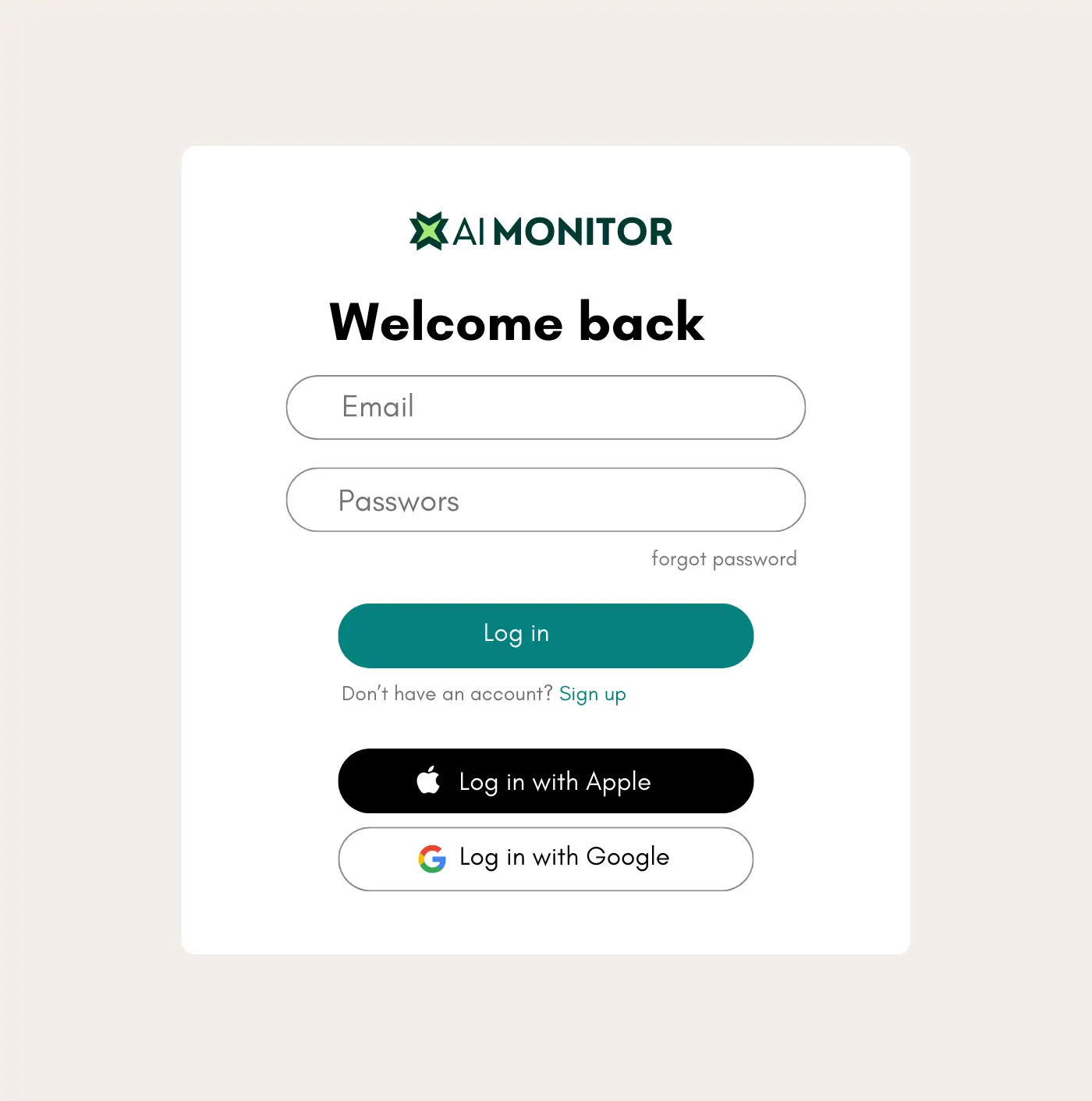 Sign Up & Activate Your Account with AI Competitor Radar
